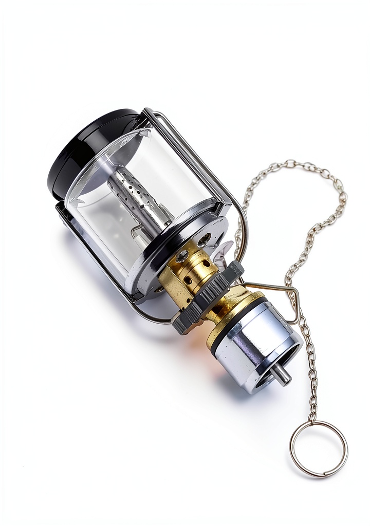 JOINPAYA portable gas lamp in use during a camping trip