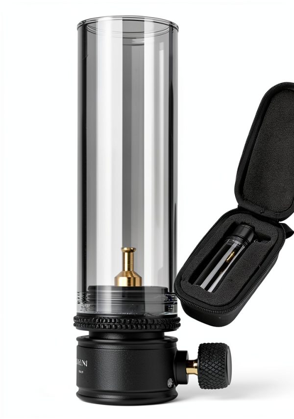 Camping Moon Gas Candle Lantern Adjustable Light-0