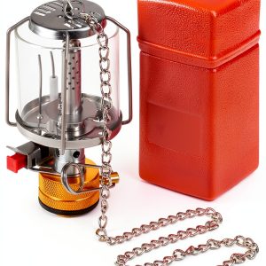 LIXADA Camping Lantern Stainless Steel Adjustable Brightness-0