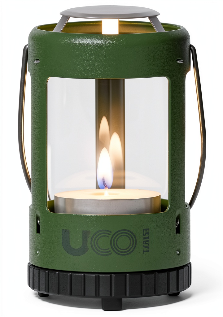 'Industrial Revolution Camping Lantern Kit displayed in an outdoor setting'