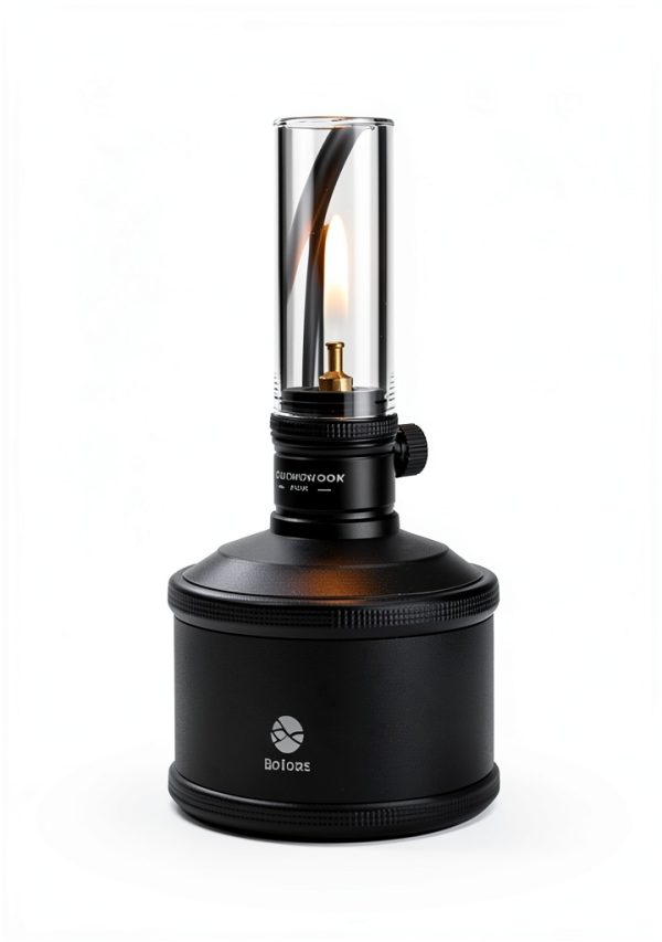 Camping Moon Gas Candle Lantern Adjustable Light-1