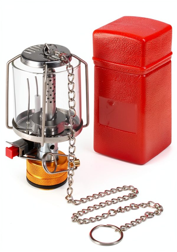 LIXADA Camping Lantern Stainless Steel Adjustable Brightness-4