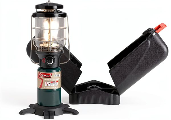Coleman Portable Propane Lantern Electric Ignition Camping-0