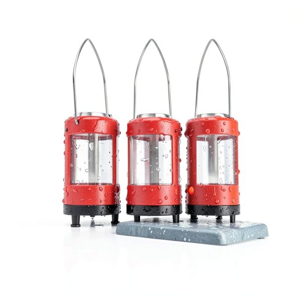 Industrial Revolution Camping Lantern Kit Windproof Aluminum-5