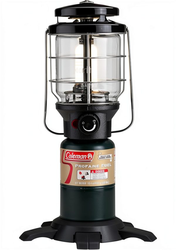 Coleman Portable Propane Lantern Electric Ignition Camping-1
