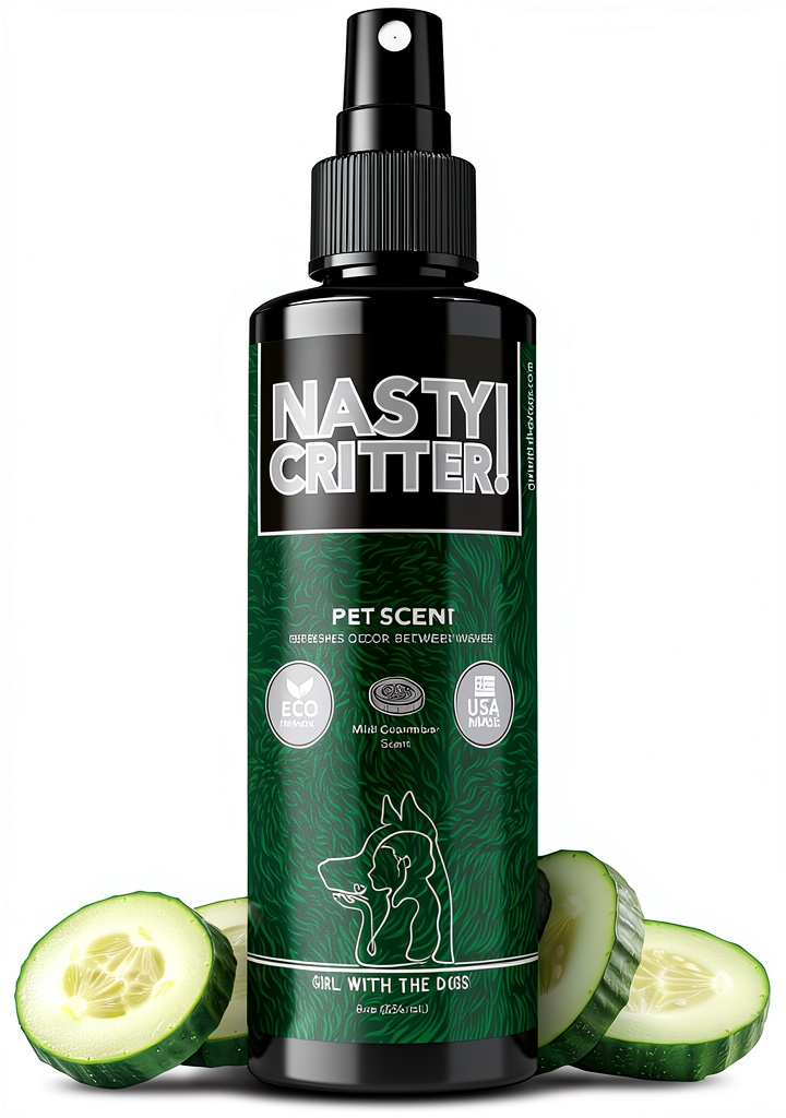 Girl With The Dogs Pet Scent Dog Deodorizer Spray bottle