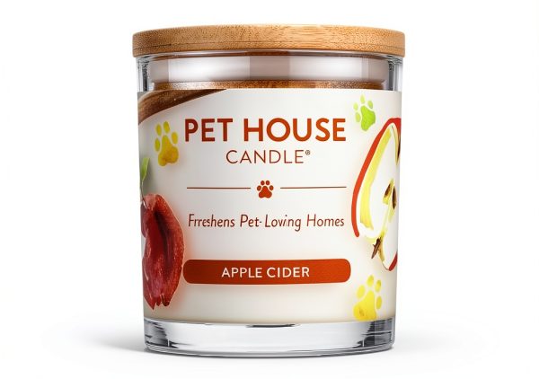 One Fur All Soy Candle Apple Cider Pack of 2 Pet Odor Neutralizer-0