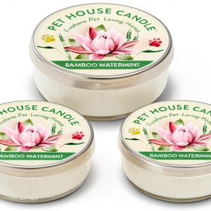 Pet House Mini Candle Pack 3 Soy Wax Fresh Spring Fragrance-0