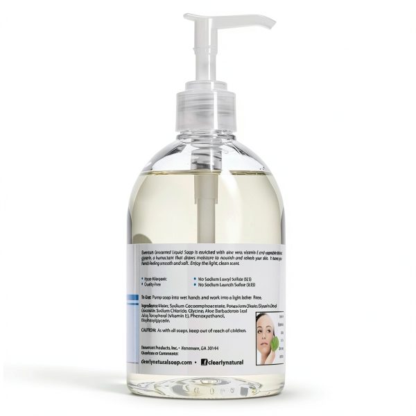 Clearly Natural Essentials Unscented Glycerine Hand Soap, 12 Ounce-1