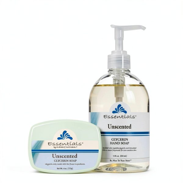Clearly Natural Essentials Unscented Glycerine Hand Soap, 12 Ounce-2
