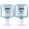PURELL Brand HEALTHY SOAP 0.5% BAK Antimicrobial Foam, Lightly Fragranced, 1200 mL Refill for PURELL ES8 Automatic Soap Dispenser (Pack of 2) - 7779-02 - Manufactured by GOJO, Inc.-0