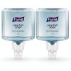PURELL Brand HEALTHY SOAP 0.5% BAK Antimicrobial Foam, Lightly Fragranced, 1200 mL Refill for PURELL ES8 Automatic Soap Dispenser (Pack of 2) - 7779-02 - Manufactured by GOJO, Inc.-6