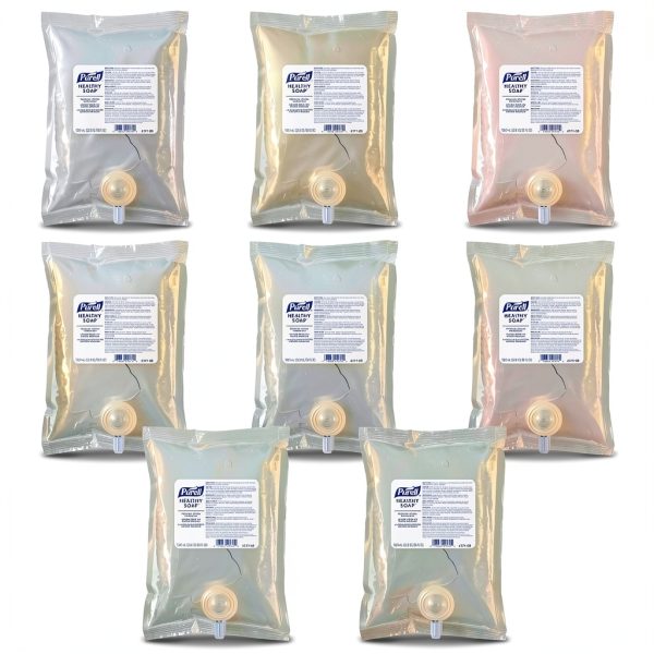 PURELL Healthy Soap Lotion Handwash Waterfall Fragrance Pack8-0